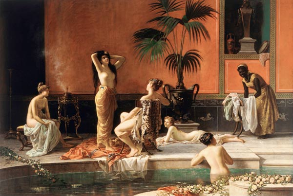 Pompeian bath (Pompejanisches Bad) de Niccolo Cecconi