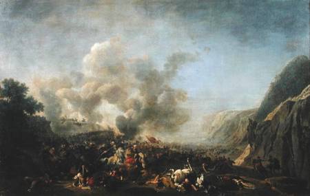 General Jean Andoche Junot (1771-1813) Duc d'Abrantes, at the Battle of Nazareth de Nicolas Antoine Taunay