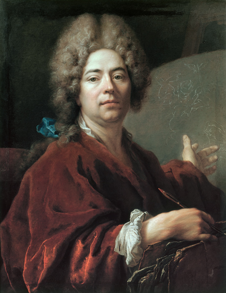 Nicolas de Largillière, Selbstbildnis de Nicolas de Largilliere