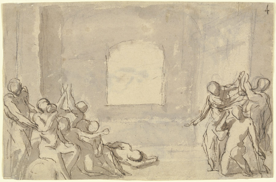 The death of Socrates de Nicolas Poussin