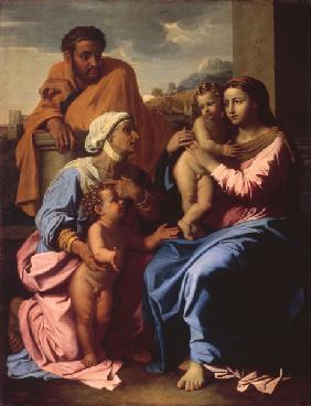 N.Poussin, Heilige Familie