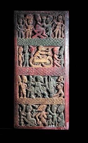 Yoruba Door Carving