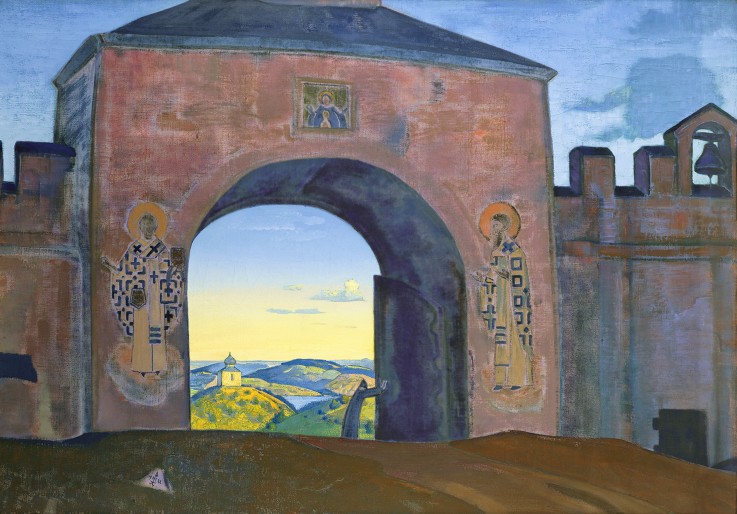 And We are Opening the Gates (From Sancta series) de Nikolai Konstantinow. Roerich