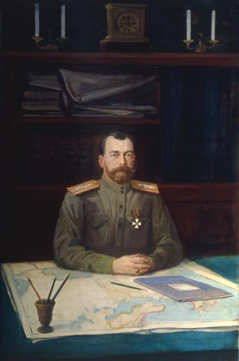 Nikolaus II. von Russland de Nikolaj Schesterikow