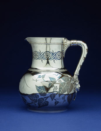 A Mixed Metal Pitcher By Tiffany & Co, New York Circa 1877 de 