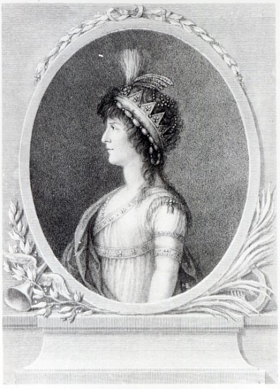 Angelica Catalani; engraved by Francesco Bartolozzi, 1802Basteris, Gaetano (fl.1802) (after) de 