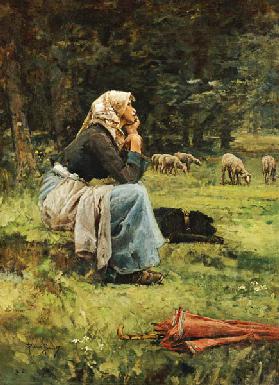 A Young Shepherdess