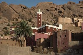 Adai, village near Tafraout, South Morocco (photo) 