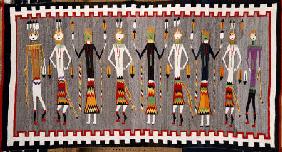 A Navajo Yei Rug