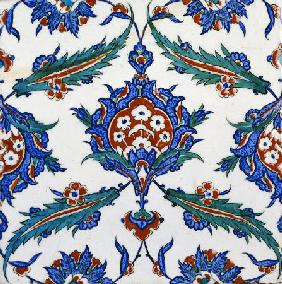 An Iznik Pottery Tile, C