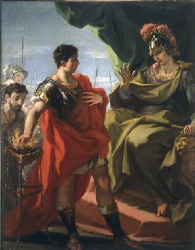 A.Pellegrini / Mucius Scaevola / Paint.