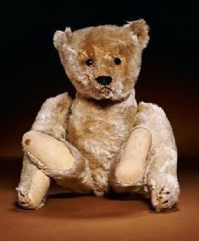 A Steiff Clockwork Somersault Teddy Bear, Circa 1908