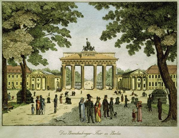 Berlin , Brandenburg Gate de 