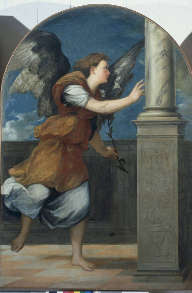 Bonifazio Veronese/Angel of Annunciation de 