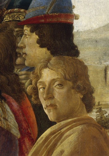 Probablemente un autorretrato de Sandro Botticelli