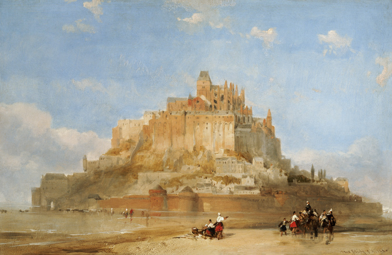 Mont St Michel From The Sands de 