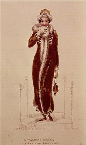 Carriage costume, Ackermann print