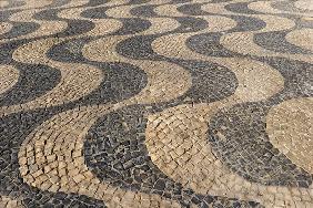 Cobble pattern, Praca 5 de Outubro (photo) 