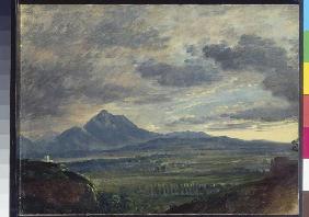 Der Hochstaufen bei Salzburg