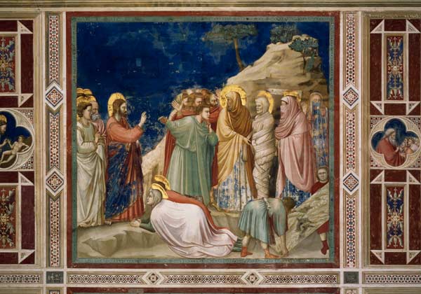 Raising of Lazarus / Giotto / c.1303/05 de 