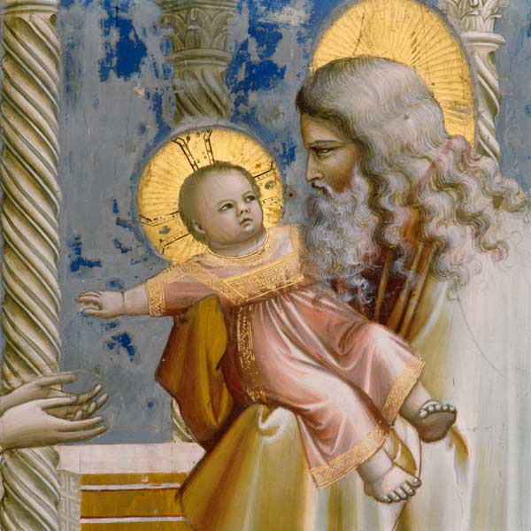 Giotto, Present.de Jesus au Temple, Det. de 