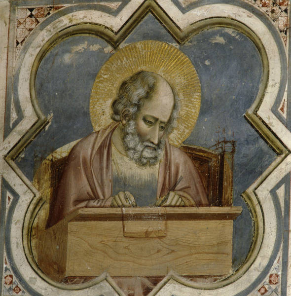Giotto, L''evangeliste Matthieu de 