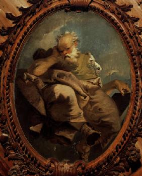 G.Menecardi / A Prophet / Paint./ C18th