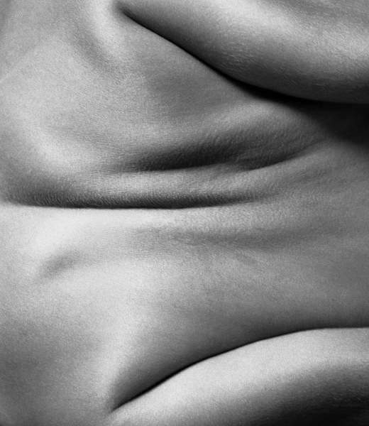 Human form abstract body part (b/w photo)  de 