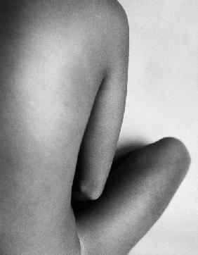 Human form abstract body part (b/w photo) 