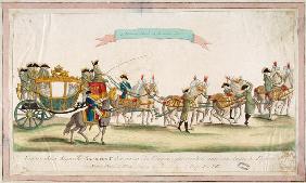 Sacre Napoleon 1804 / ''Voiture'' / Grav.