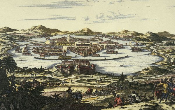 Mexico City , View c.1673 de 