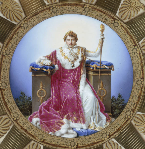 Napoleon I / Porcelain Paint./ 1808-10 de 