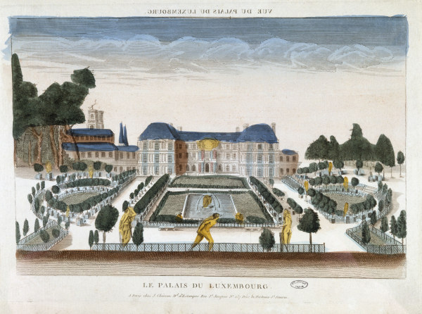 Paris, Palais du Luxembourg / Kupferst. de 