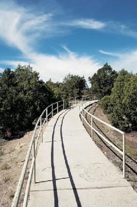 Paved way in national parks (photo) 