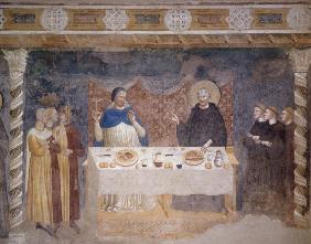 Pomposa Abbey / St.Guido / Fresco / C14