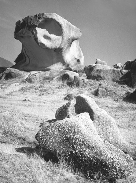 Rocks at Idar (b/w photo)  de 