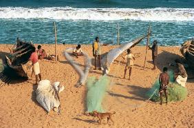 Remote fishing village Near Vishakhapatnam (photo) 