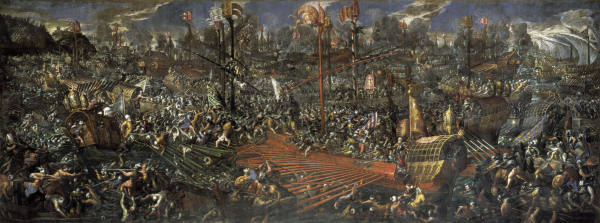 Naval Battle of Lepanto 1571 / Vicentino de 