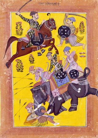 Sindhu Ragini On Horseback de 