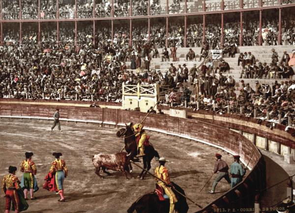 Bullfight in Barcelona de 