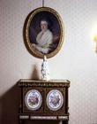 Small salon, detail of furnishings, 17th century (photo)