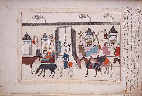 Stop at the Caravan Seraglio, Persian literary text de 