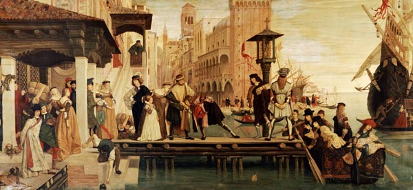 The Departure Of The Prodigal Child From Venice de 