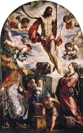 Tintoretto /Resurect.of Christi & Saints