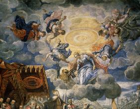 Tintoretto, origin. Jacopo Robusti 1518-1594, Workshop. ''Triumph of Doge Niccolo da Ponte'', c.1580