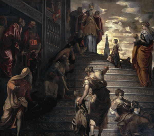 Tintoretto / Mary in the Temple de 