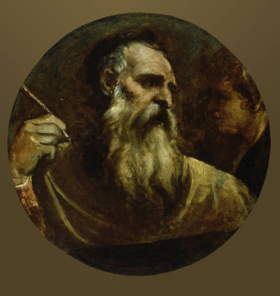 Matthew the Evangelist/ Titian / 1542/44 de 
