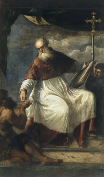 Titian / John the Alms-Giver / 1545 de 