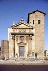 The facade and bell tower (photo)