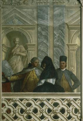 Venice, Pal.Grassi, Fresco Morlaiter